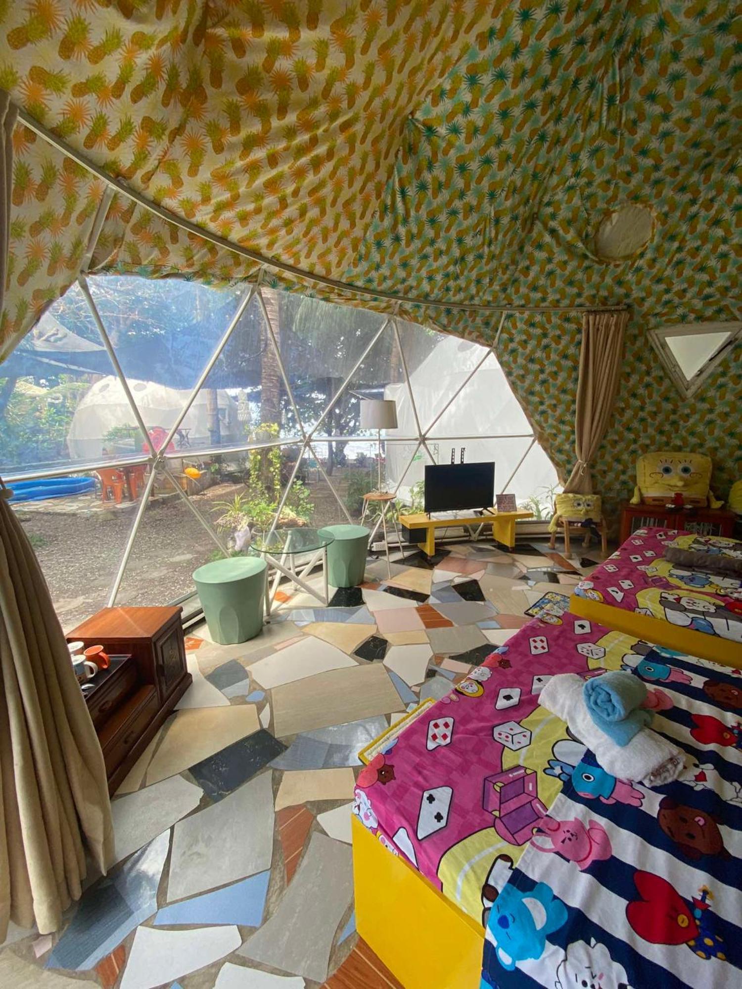 Glamping Dome Dauin Beach Resort エクステリア 写真